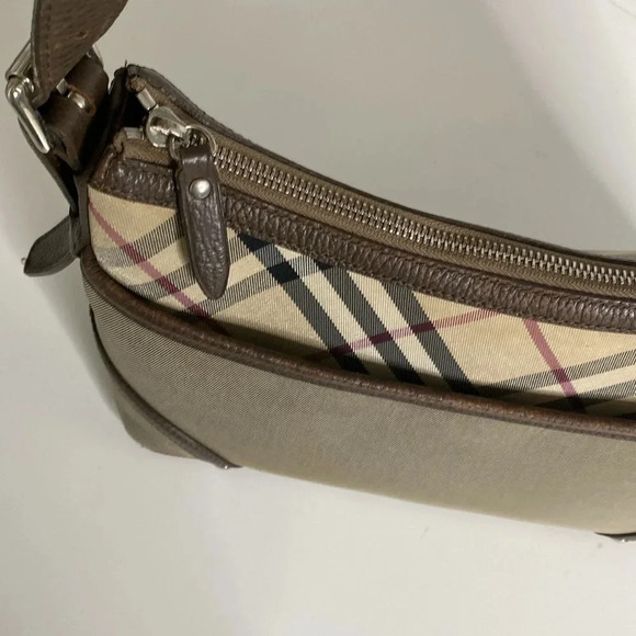 BURBERRY Nova Check Shoulder Bag - Picture 12 of 14
